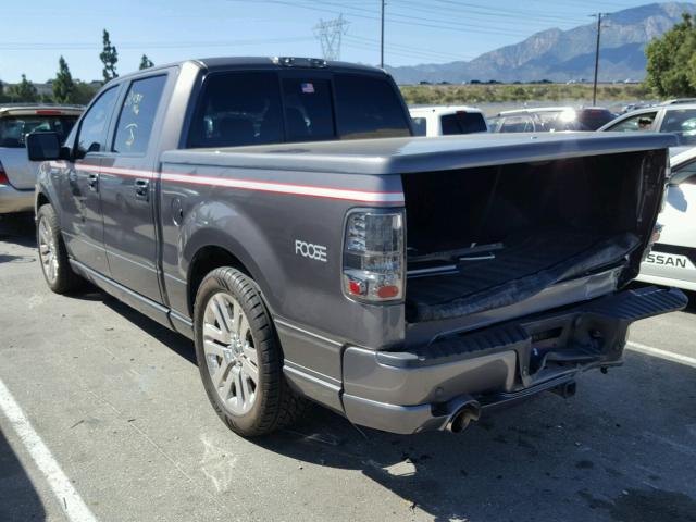 1FTPW12588KD37706 - 2008 FORD F150 SUPER SILVER photo 3