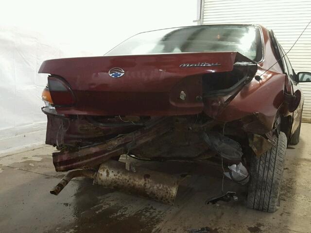 1G1ND52J23M700623 - 2003 CHEVROLET MALIBU MAROON photo 9