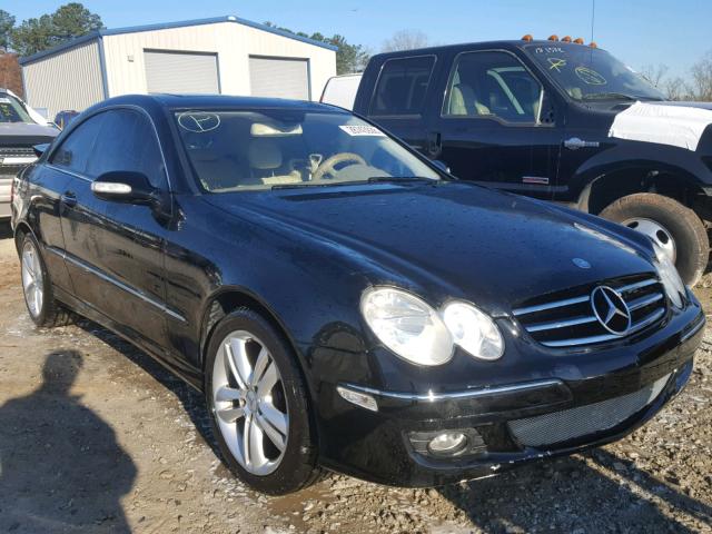 WDBTJ56H56F195585 - 2006 MERCEDES-BENZ CLK 350 BLACK photo 1