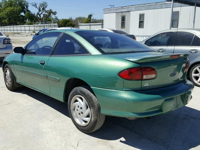 3G1JC1245XS827411 - 1999 CHEVROLET CAVALIER B GREEN photo 3