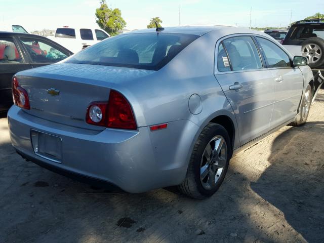 1G1ZC5E17BF310913 - 2011 CHEVROLET MALIBU 1LT 银色 照片 4
