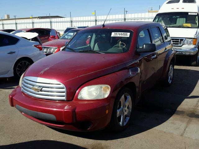 3GNDA13D76S562425 - 2006 CHEVROLET HHR LS BURGUNDY photo 2