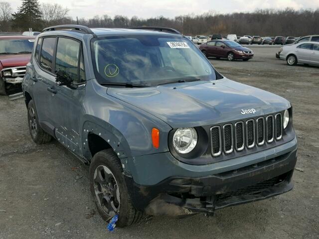 ZACCJBAB1HPG12364 - 2017 JEEP RENEGADE S BLUE photo 1