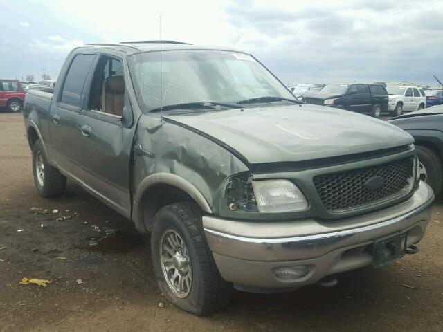 1FTRW08L51KA76128 - 2001 FORD F150 SUPER GREEN photo 1