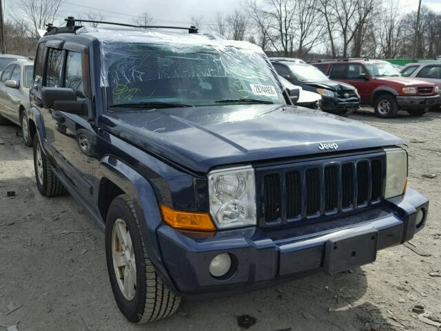 1J8HG48K06C245263 - 2006 JEEP COMMANDER ლურჯი ფოტო 1