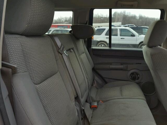 1J8HG48K06C245263 - 2006 JEEP COMMANDER ლურჯი ფოტო 6