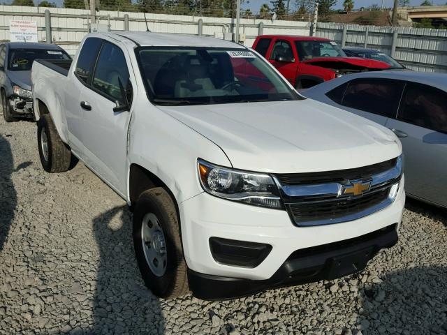 1GCHSBEA1H1217122 - 2017 CHEVROLET COLORADO WHITE photo 1