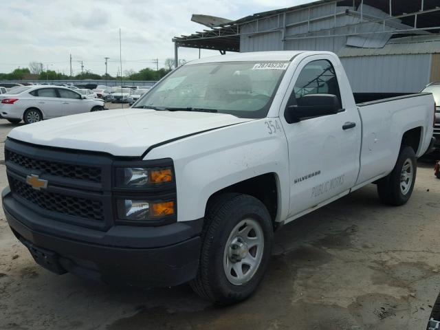 1GCNCPEC0FZ269385 - 2015 CHEVROLET SILVERADO WHITE photo 2