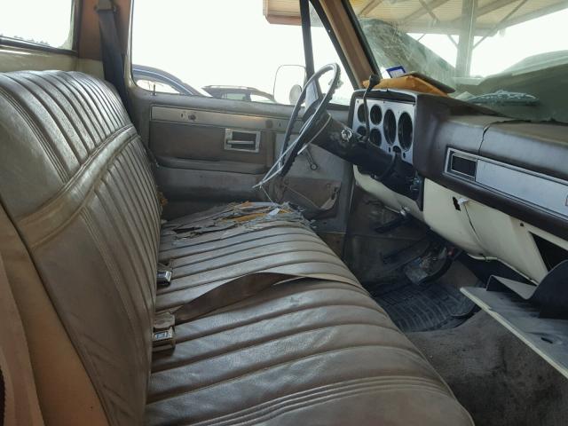 2GCDC14H1B1141150 - 1981 CHEVROLET C10 BEIGE photo 5