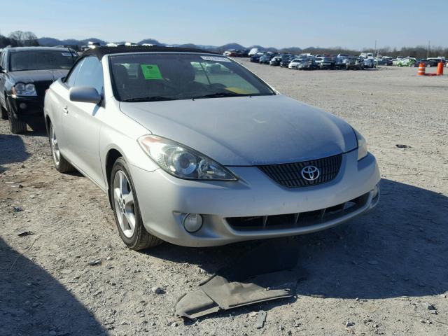 4T1FA38P74U029631 - 2004 TOYOTA CAMRY SOLA SILVER photo 1