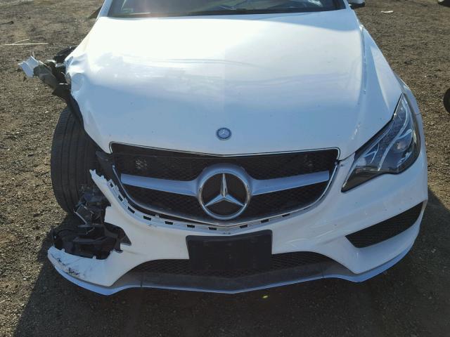 WDDKK7DF0GF325433 - 2016 MERCEDES-BENZ E 550 WHITE photo 7