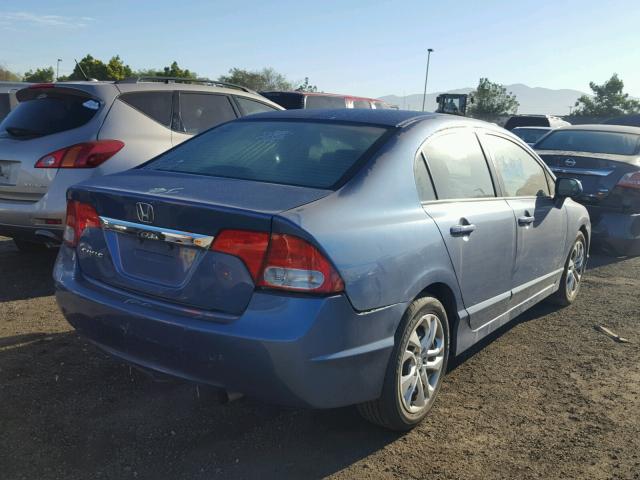19XFA1F87AE075328 - 2010 HONDA CIVIC EX ლურჯი ფოტო 4