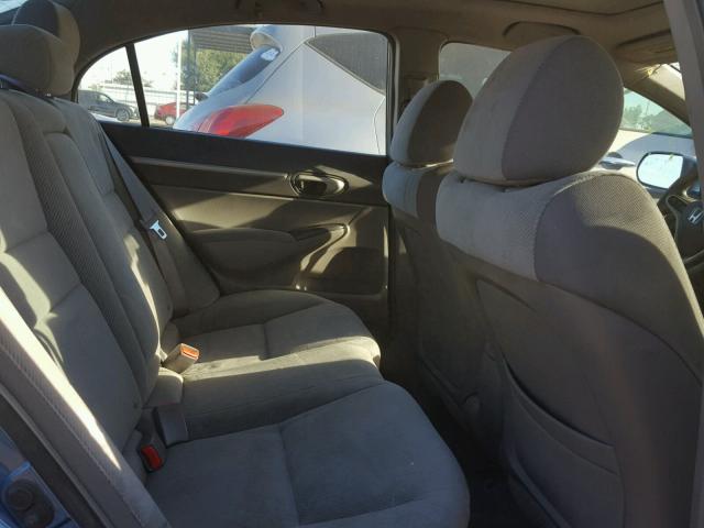 19XFA1F87AE075328 - 2010 HONDA CIVIC EX ლურჯი ფოტო 6