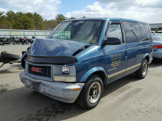 1GKEL19W6SB547666 - 1995 GMC SAFARI XT BLUE photo 2