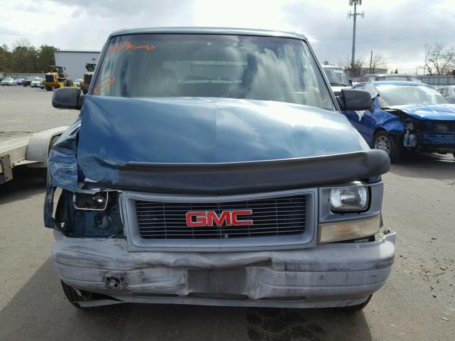 1GKEL19W6SB547666 - 1995 GMC SAFARI XT BLUE photo 7