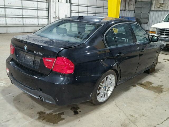 WBAPN7C5XBA950232 - 2011 BMW 335 D BLACK photo 4