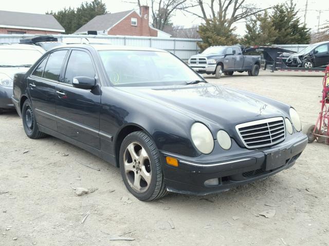 WDBJF65J12B498139 - 2002 MERCEDES-BENZ E 320 BLACK photo 1