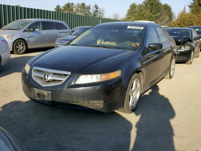 19UUA662X4A028478 - 2004 ACURA TL BLACK photo 2