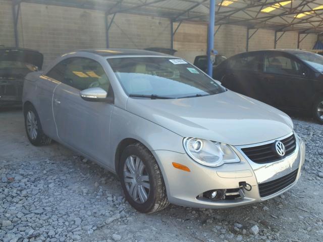 WVWBA71F89V010289 - 2009 VOLKSWAGEN EOS TURBO SILVER photo 1