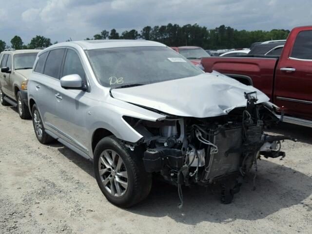 5N1AL0MN8EC500006 - 2014 INFINITI QX60 SILVER photo 1