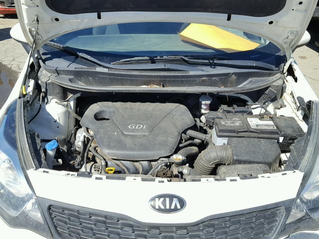 KNADM4A39D6229198 - 2013 KIA RIO LX Սպիտակ լուսանկար 7