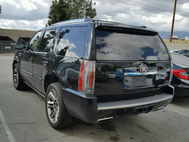 1GYS4CEF2ER135151 - 2014 CADILLAC ESCALADE P BLACK photo 3