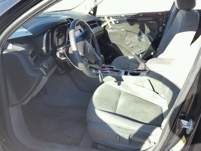 1G11B5SL9FF111793 - 2015 CHEVROLET MALIBU LS შავი ფოტო 5