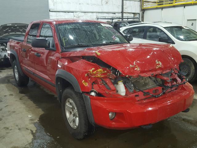 1D3HW78N68S621826 - 2008 DODGE DAKOTA TRX RED photo 1