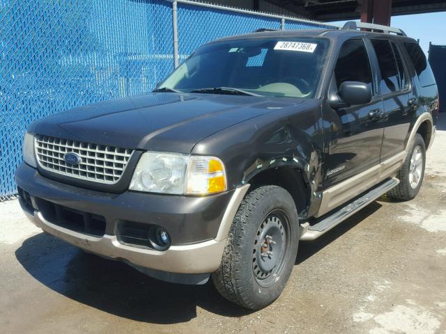 1FMZU64K25UA14973 - 2005 FORD EXPLORER E BROWN photo 2