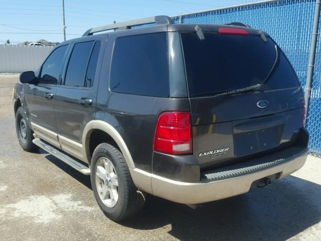 1FMZU64K25UA14973 - 2005 FORD EXPLORER E BROWN photo 3