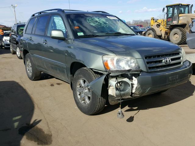 JTEEP21A150128626 - 2005 TOYOTA HIGHLANDER GRAY photo 1