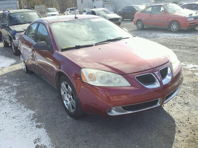 1G2ZG57N084166612 - 2008 PONTIAC G6 BASE RED photo 1