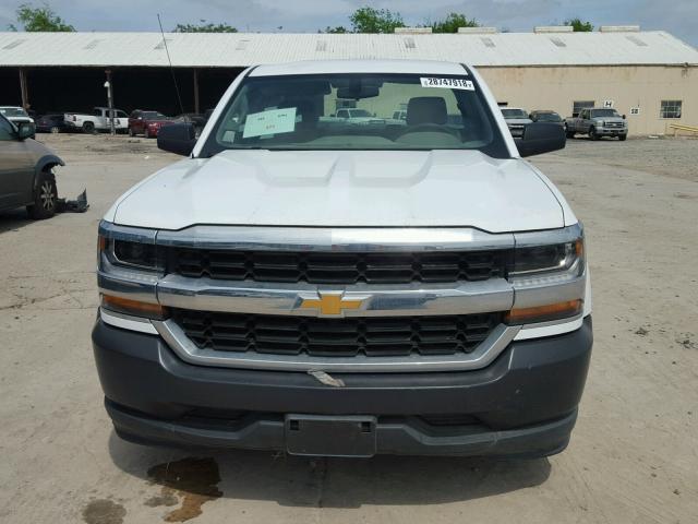 1GCNCNEC7HZ176791 - 2017 CHEVROLET SILVERADO WHITE photo 9