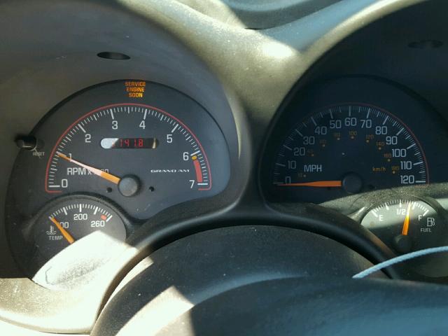 1G2NF52E04C138690 - 2004 PONTIAC GRAND AM S SILVER photo 8