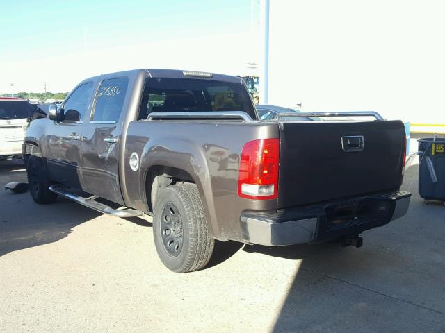 2GTEC13J471662105 - 2007 GMC NEW SIERRA BROWN photo 3