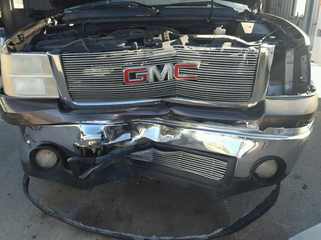 2GTEC13J471662105 - 2007 GMC NEW SIERRA BROWN photo 9