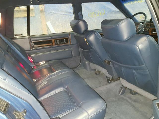 1G6CD53BXP4316541 - 1993 CADILLAC DEVILLE BLUE photo 6