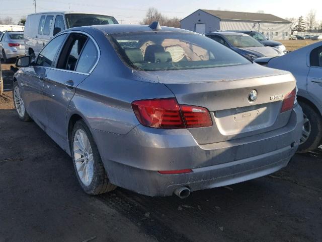 WBAFU7C55CDU62465 - 2012 BMW 535 XI Gris photo 3