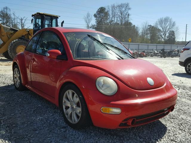 3VWCD21C23M440757 - 2003 VOLKSWAGEN NEW BEETLE RED photo 1