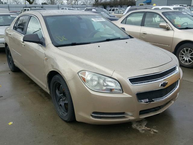 1G1ZG57N68F234937 - 2008 CHEVROLET MALIBU LS ოქროსფერი ფოტო 1