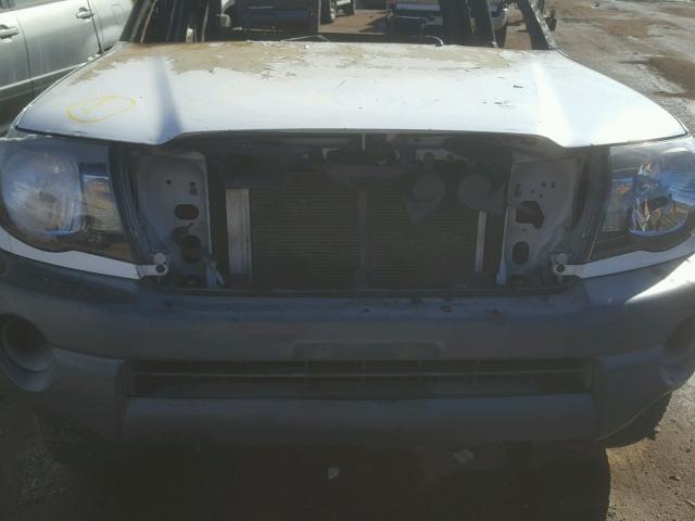 5TEUX42N15Z105389 - 2005 TOYOTA TACOMA ACC BURN photo 7