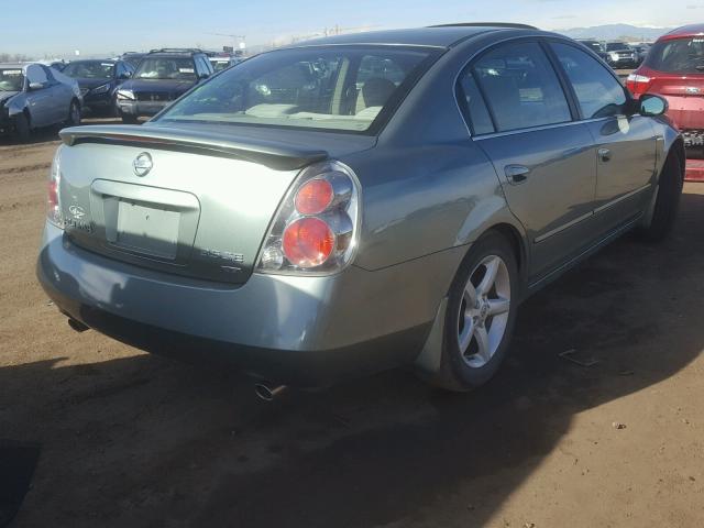 1N4BL11D95C398750 - 2005 NISSAN ALTIMA SE GREEN photo 4