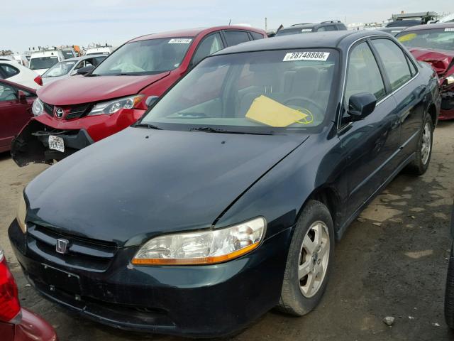 JHMCG6697YC013841 - 2000 HONDA ACCORD SE GREEN photo 2