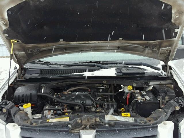 2D4RN4DE9AR156473 - 2010 DODGE GRAND CARA SILVER photo 7