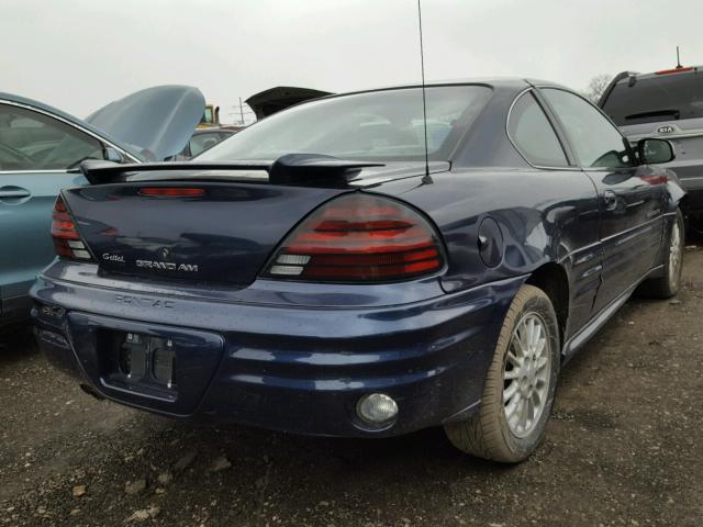1G2NG12EXYM828436 - 2000 PONTIAC GRAND AM S ლურჯი ფოტო 4