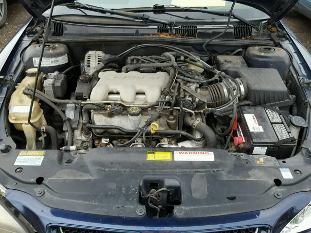 1G2NG12EXYM828436 - 2000 PONTIAC GRAND AM S ლურჯი ფოტო 7