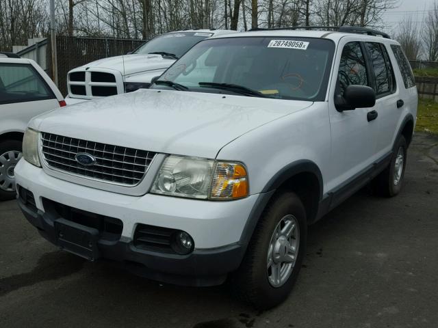 1FMZU63K93ZB49367 - 2003 FORD EXPLORER X WHITE photo 2