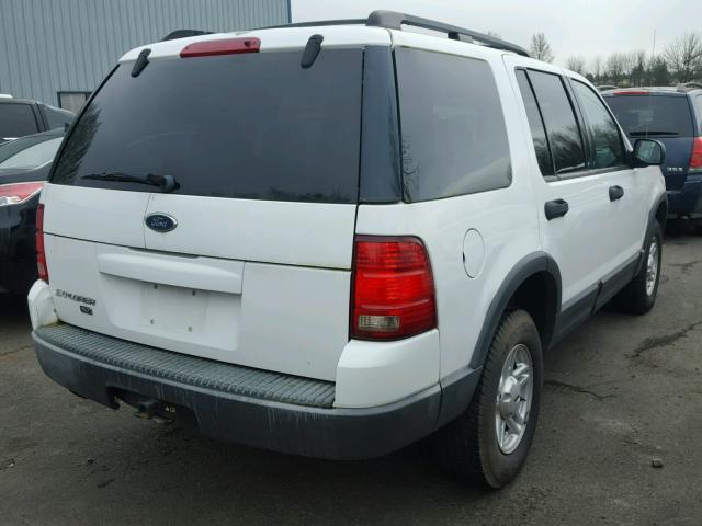 1FMZU63K93ZB49367 - 2003 FORD EXPLORER X WHITE photo 4