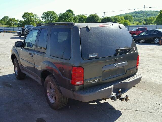 1FMYU60E73UB73304 - 2003 FORD EXPLORER S 绿色 照片 3