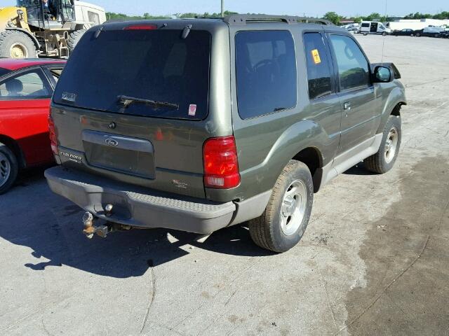 1FMYU60E73UB73304 - 2003 FORD EXPLORER S 绿色 照片 4